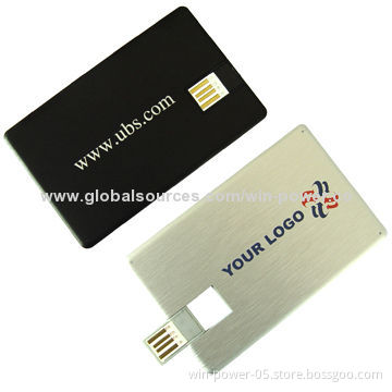 Card USB Drives/Flash Memory Cards, Good for Christmas, Customized Artworks Welcomed